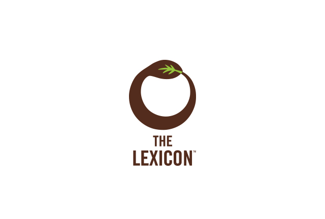 The Lexicon of Sustainability logo by Digges Design
