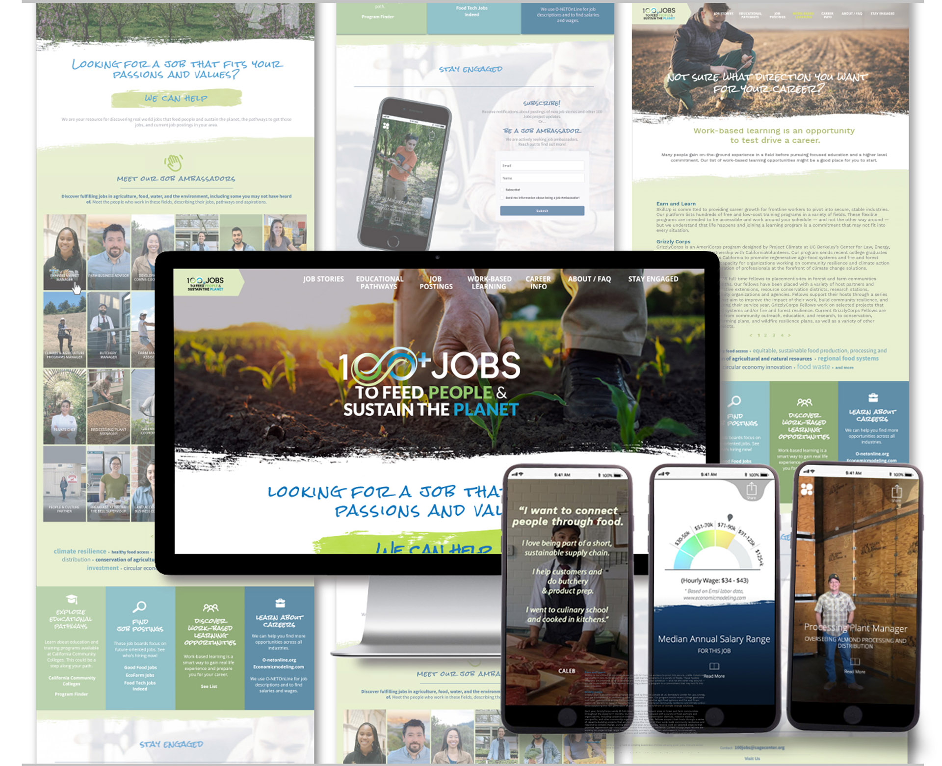 100+ Jobs website design image