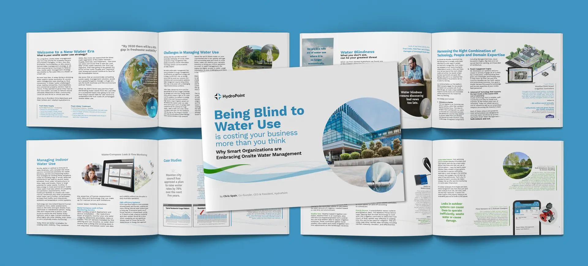 HydroPoint white paper brochure by Digges Design