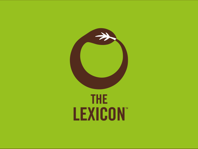 The Lexicon logo by Digges Design