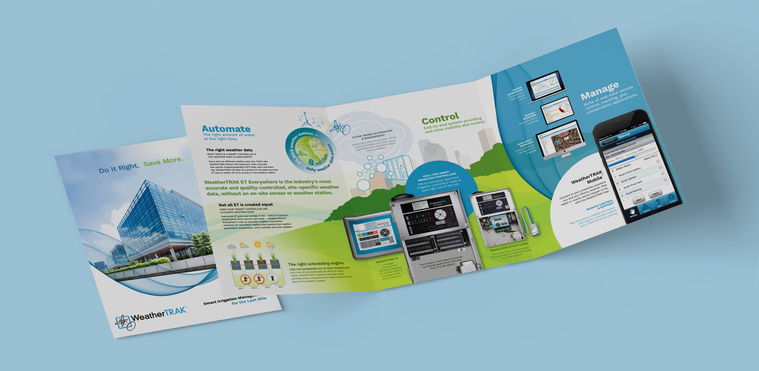 HydroPoint brochure design by Digges Design